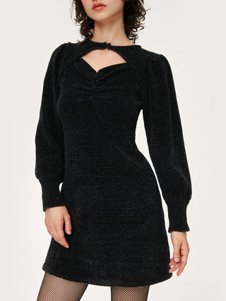 Party Up The Street Long Sleeve Mini Dress