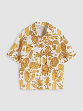 Paisley Print Retro Shirt