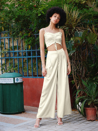 Milk And Honey Wide Leg Trousers