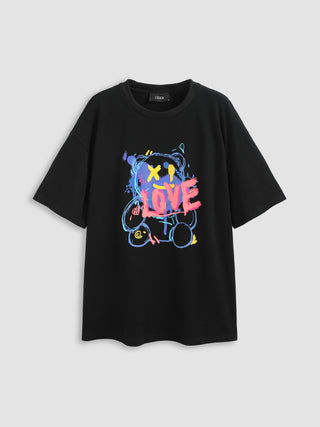 Jersey Love Graphic Short Sleeve Tee