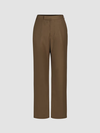 High Waist Straight Leg Pants