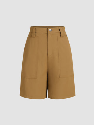Pocket Button Shorts