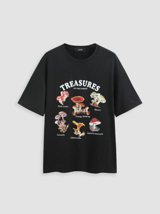 Jersey Graphic Oversized Tee