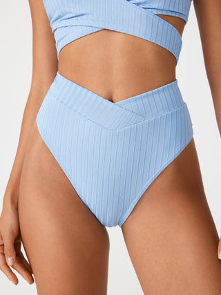 Rib Cheeky Bikini Bottom