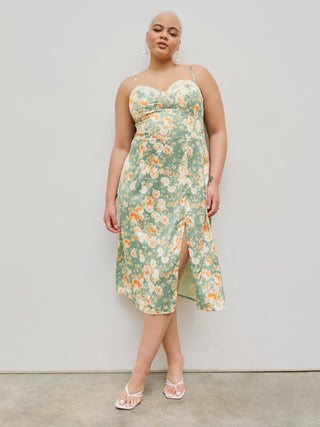 Remember Me Always Floral Maxi Dress Curve & Plus