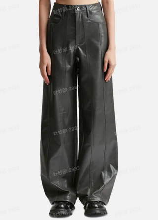 High Waist Wide Leg Trousers