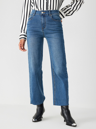 Julia Denim High Waist Stretch Straight Leg Jeans