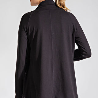 Plus Size Asymmetric Jacket