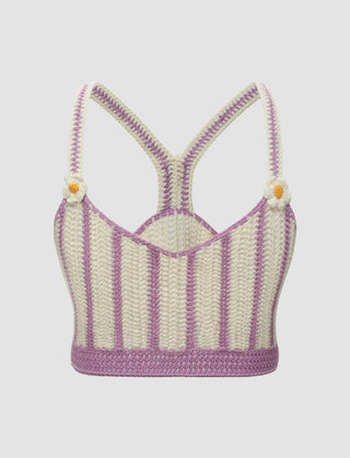 Flower Applique Cami Top