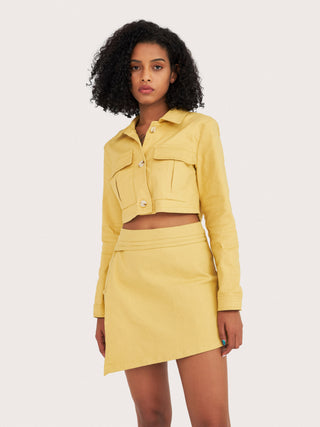 Front Pocket Shirt Jacket