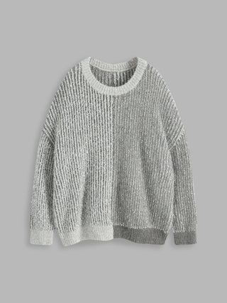 Shiny Patchy Sweater