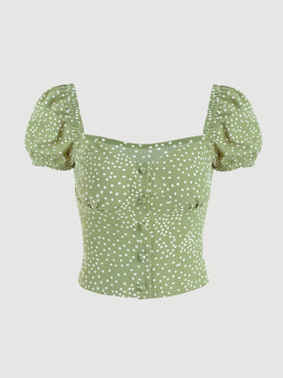 Polka Dot Blouse