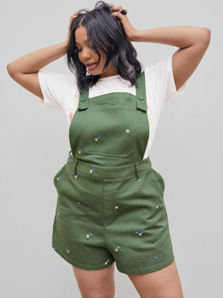 Floral Wide Leg Rompers Curve & Plus